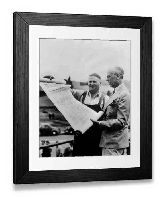 Framed Print : Alfred P. Sloan Receiving Scroll Framed Print : Alfred P. Sloan Receiving Scroll