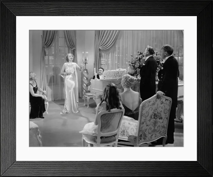 Framed Print : Jeanette MacDonald Singing in Rose Marie Framed Print : Jeanette MacDonald Singing in Rose Marie