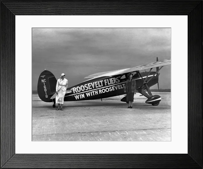 Framed Print : Women Aviators for Roosevelt Framed Print : Women Aviators for Roosevelt