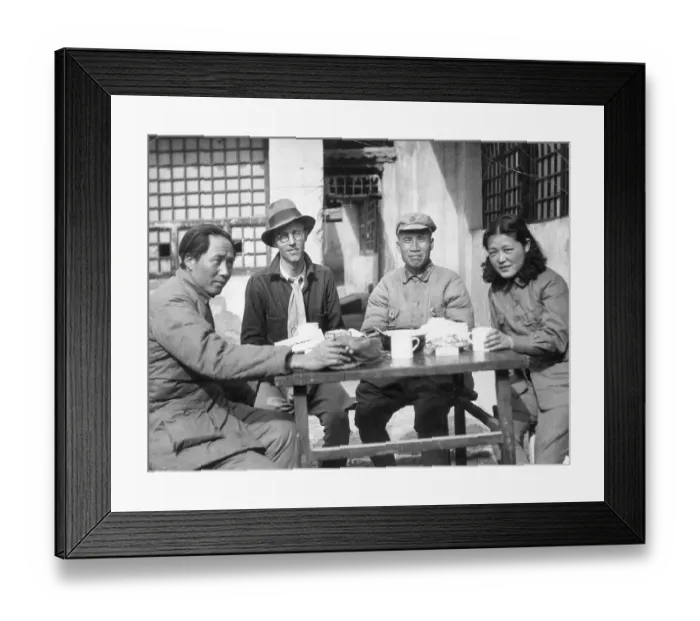 Framed Print : Mao And Zhu Framed Print : Mao And Zhu