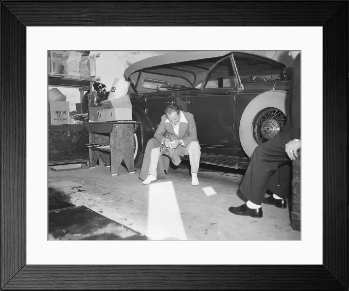 Framed Print : Actor Roland West Mourning Framed Print : Actor Roland West Mourning