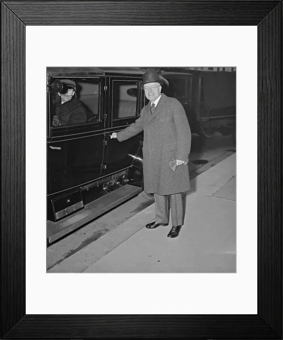 Framed Print : John D. Rockefeller Jr Framed Print : John D. Rockefeller Jr