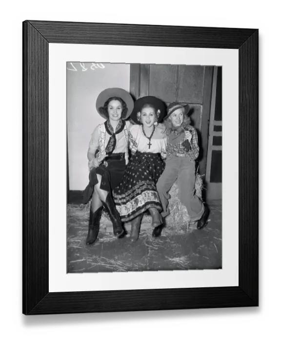 Framed Print : Portrait of Ginger Rogers, Gail Patrick and Grace Bradley Framed Print : Portrait of Ginger Rogers, Gail Patrick and Grace Bradley