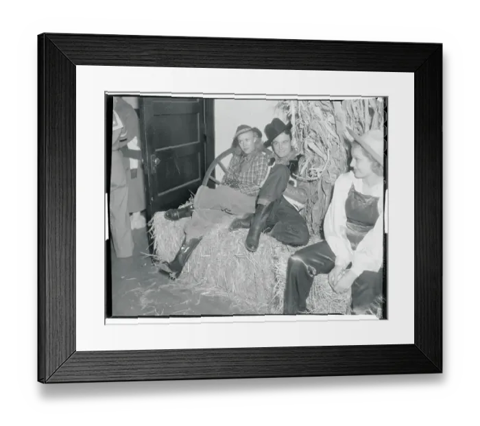 Framed Print : Ginger Rogers and Lew Ayres at Barn Dance Framed Print : Ginger Rogers and Lew Ayres at Barn Dance