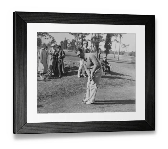 Framed Print : Tony Manero Putting Golf Ball Framed Print : Tony Manero Putting Golf Ball