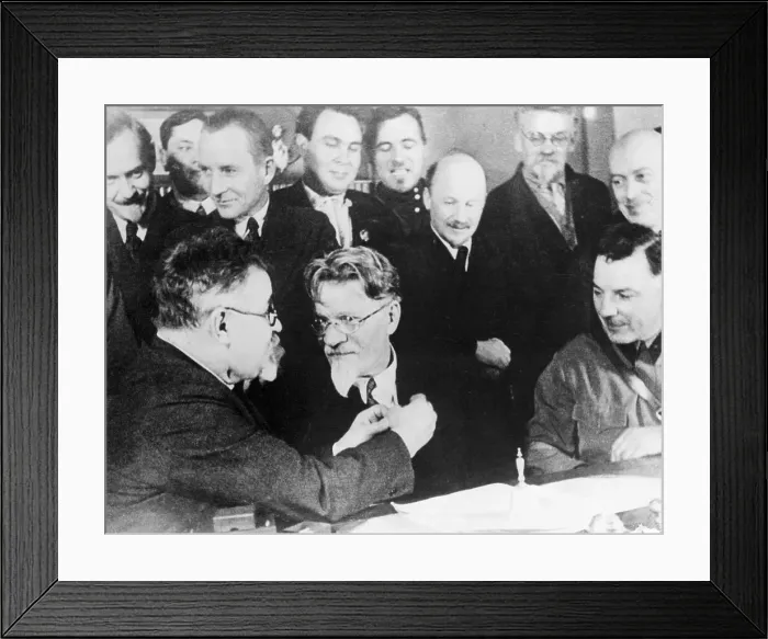 Framed Print : Pinning Order of Lenin on Mikhail Kalinin Framed Print : Pinning Order of Lenin on Mikhail Kalinin