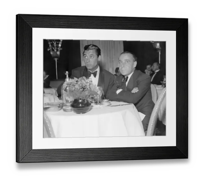 Framed Print : Cary Grant with AC Blumenthal Framed Print : Cary Grant with AC Blumenthal