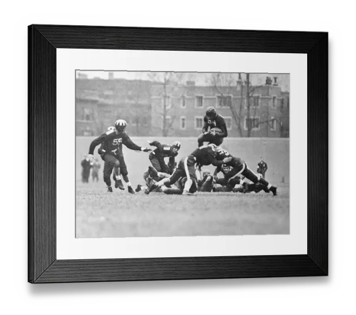 Framed Print : Jay Berwanger and Others Playing Football Framed Print : Jay Berwanger and Others Playing Football