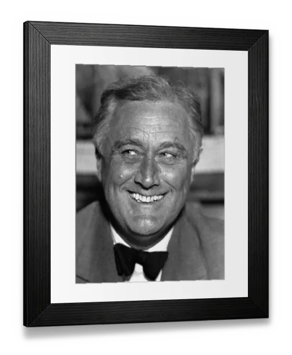 Framed Print : Franklin Delano Roosevelt Portrait Framed Print : Franklin Delano Roosevelt Portrait