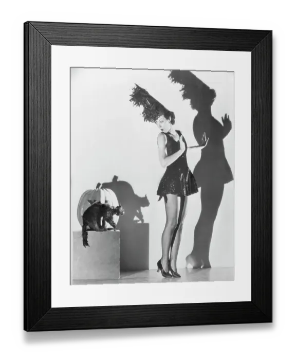 Framed Print : Halloween Portrait of Joy Hodges