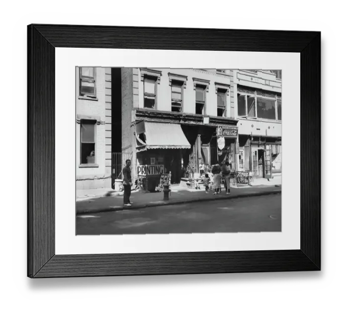 Framed Print : Harlem, New York City Framed Print : Harlem, New York City