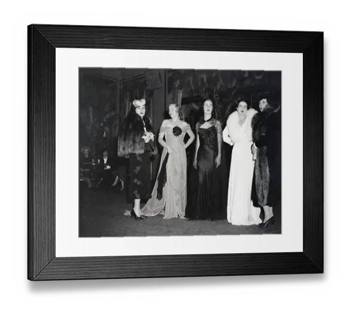 Framed Print : Fashion Designers With Models Framed Print : Fashion Designers With Models
