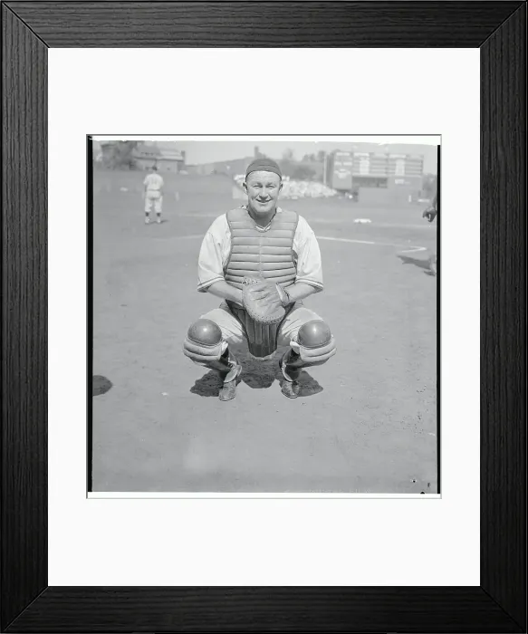 Framed Print : Charles Hartnett Squatting Framed Print : Charles Hartnett Squatting