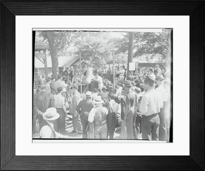 Framed Print : Boxers Max Baer and Joe Louis Framed Print : Boxers Max Baer and Joe Louis