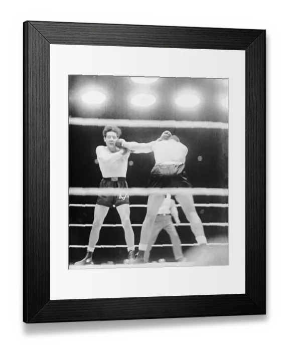 Framed Print : Joe Louis Fighting Max Baer Framed Print : Joe Louis Fighting Max Baer