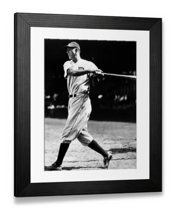 Framed Print : Detroit Tigers Infielder Henry Greenberg Framed Print : Detroit Tigers Infielder Henry Greenberg