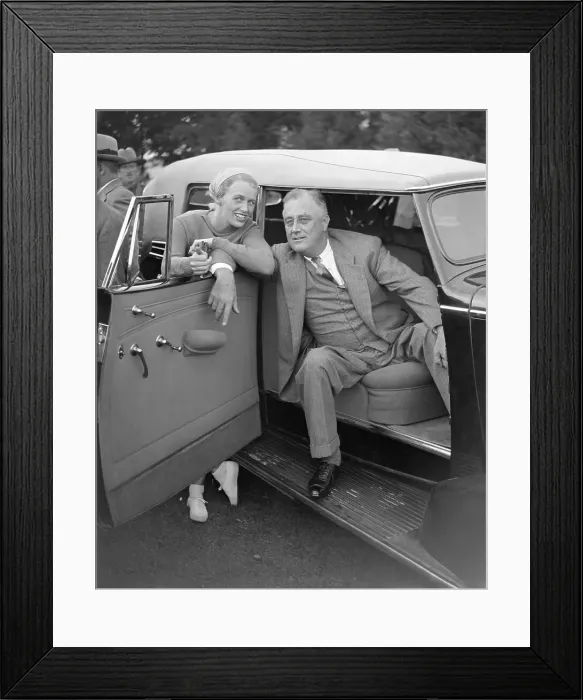 Framed Print : President sees his ball team lose a game Framed Print : President sees his ball team lose a game