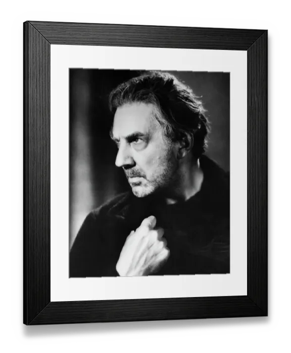 Framed Print : Close up Portrait of Bela Lugosi Framed Print : Close up Portrait of Bela Lugosi