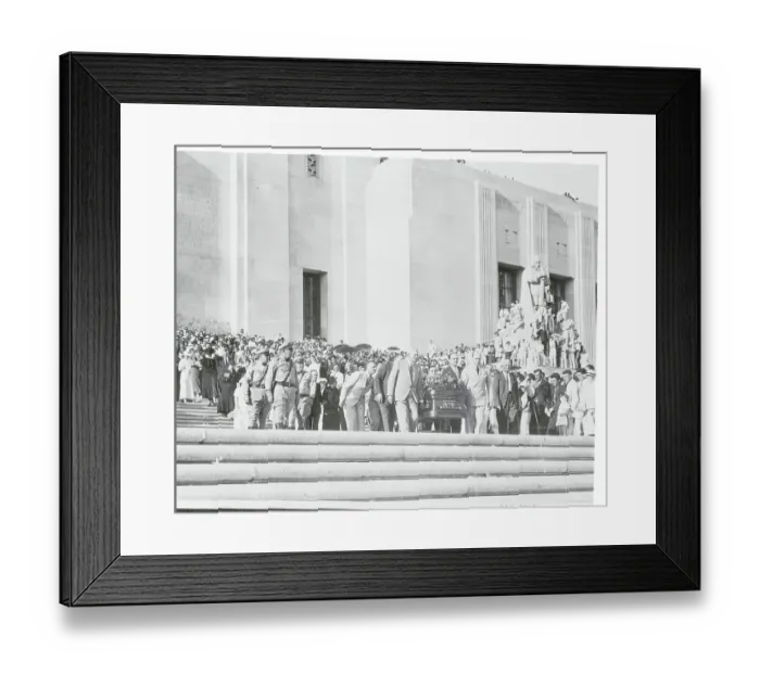 Framed Print : The Senator Leaves His State Capitol Framed Print : The Senator Leaves His State Capitol