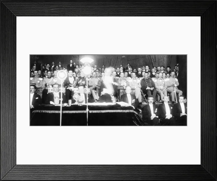 Framed Print : Reading of Ibarra Presidential Message Framed Print : Reading of Ibarra Presidential Message