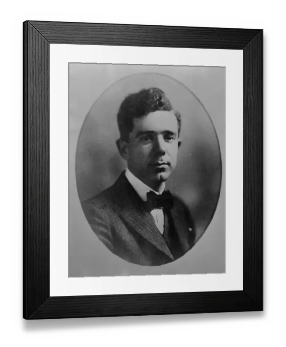 Framed Print : Young Portrait of U.S. Senator Huey P. Long Framed Print : Young Portrait of U.S. Senator Huey P. Long