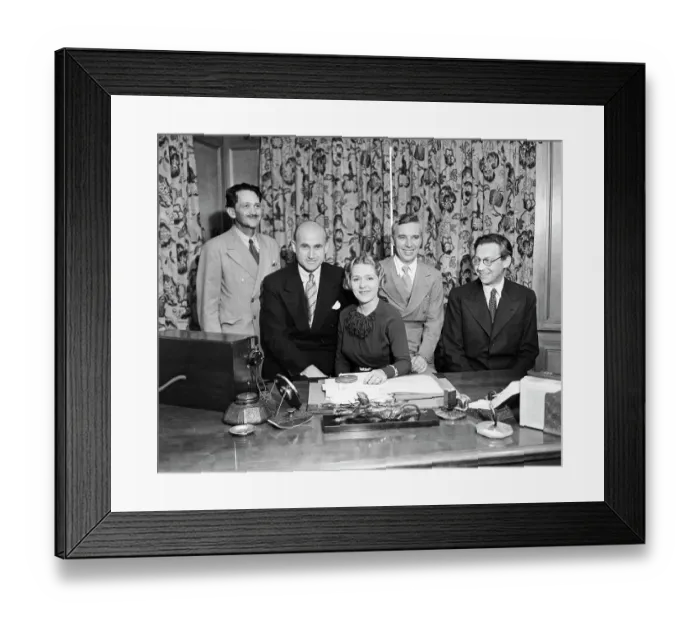 Framed Print : Board of Directors of United Artists Framed Print : Board of Directors of United Artists