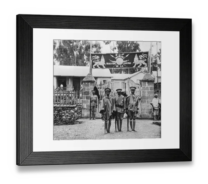 Framed Print : Ministry Of War Of Selassie'S Gov'T Framed Print : Ministry Of War Of Selassie'S Gov'T