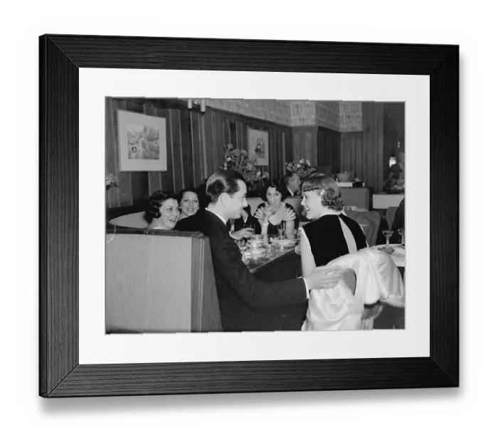 Framed Print : Mr. and Mrs. Robert Young at the Trocadero Framed Print : Mr. and Mrs. Robert Young at the Trocadero