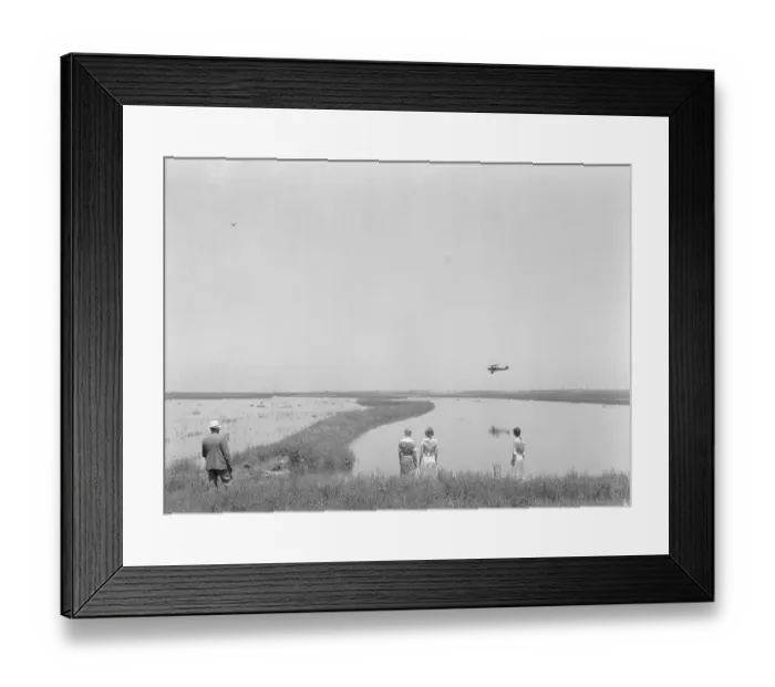 Framed Print : Rice Seed Planted by Airplane Framed Print : Rice Seed Planted by Airplane