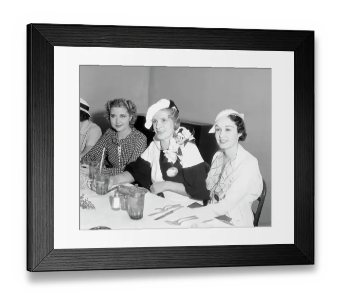 Framed Print : Aimee as Guest of Honor