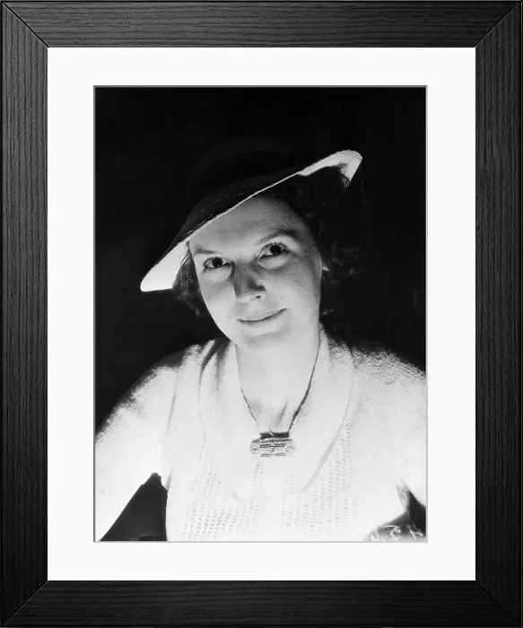 Framed Print : Portrait of Helen Rork Getty