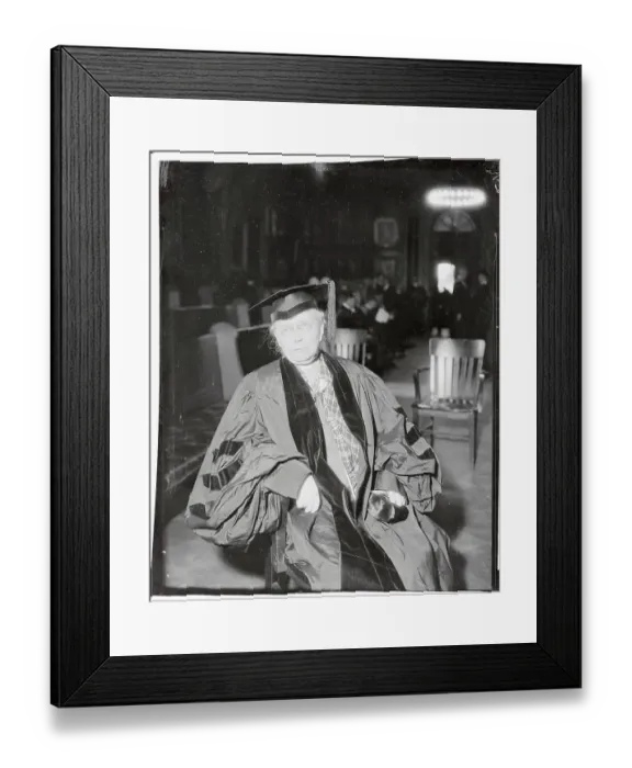 Framed Print : Agnes Repplier Receiving Honorary Degree Framed Print : Agnes Repplier Receiving Honorary Degree