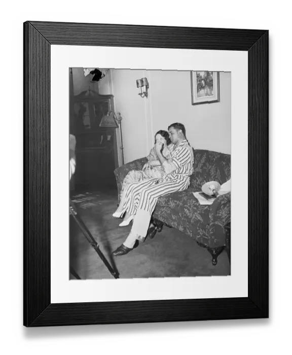 Framed Print : James Braddock Showing Wife Left Fist Framed Print : James Braddock Showing Wife Left Fist