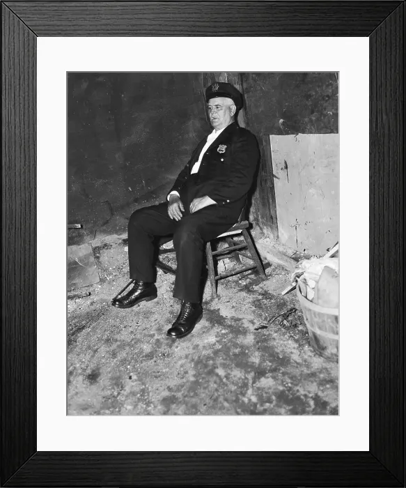 Framed Print : Father of Jimmy Braddock Framed Print : Father of Jimmy Braddock