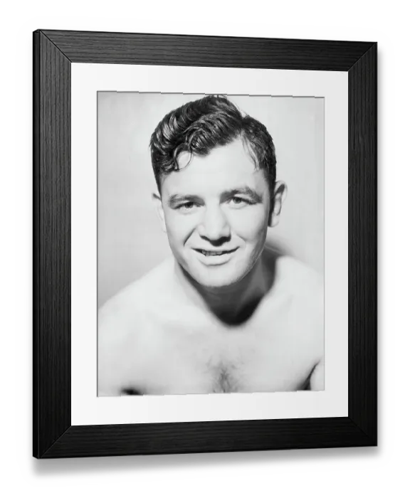 Framed Print : Boxer Jimmy Braddock Framed Print : Boxer Jimmy Braddock