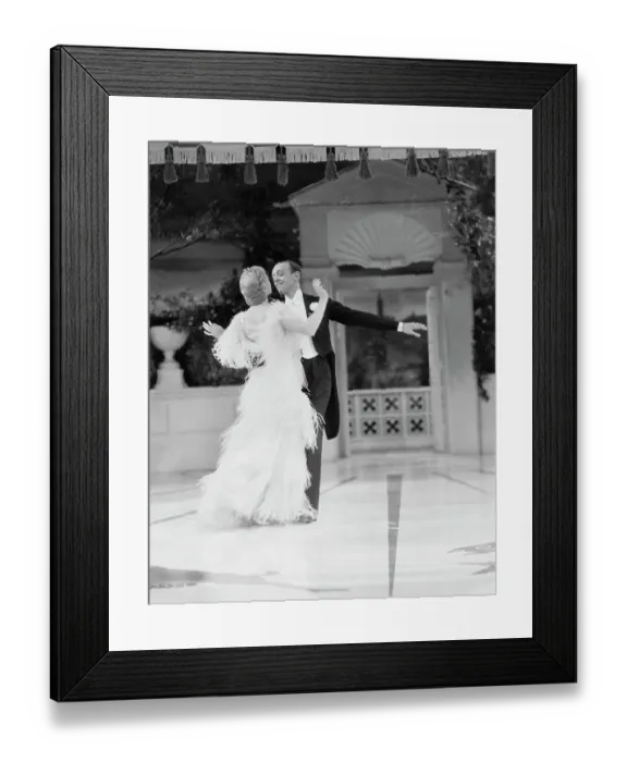 Framed Print : Ginger Rogers and Fred Astaire Dancing Framed Print : Ginger Rogers and Fred Astaire Dancing