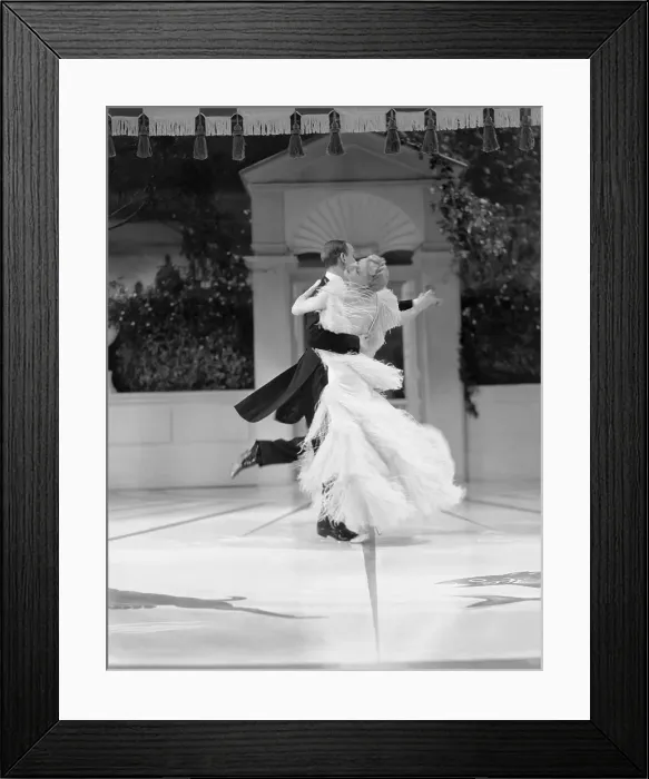 Framed Print : Ginger Rogers and Fred Astaire Dancing Framed Print : Ginger Rogers and Fred Astaire Dancing