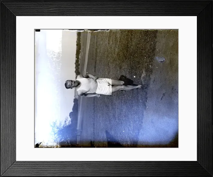 Framed Print : Henry Nielseon, Danish Runner Framed Print : Henry Nielseon, Danish Runner