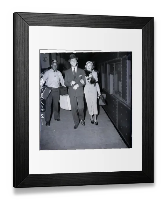 Framed Print : Joan Marsh, William Steele and Bell Boy Framed Print : Joan Marsh, William Steele and Bell Boy