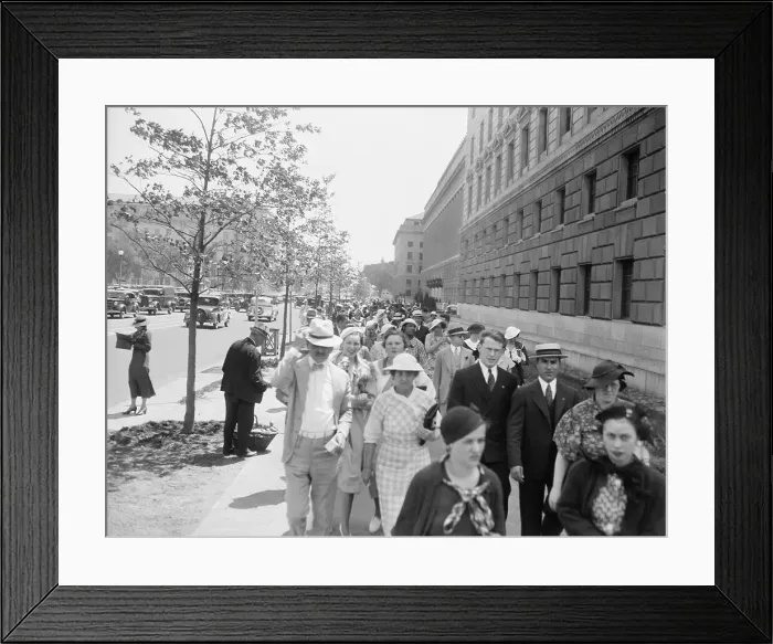 Framed Print : NRA Employees