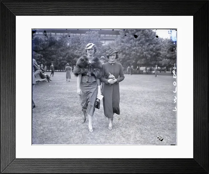 Framed Print : Adelaide Moffett and Katherine Barker Framed Print : Adelaide Moffett and Katherine Barker