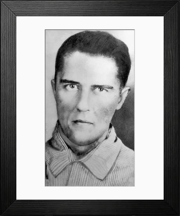 Framed Print : Alvin Karpis, Public Enemy Number One