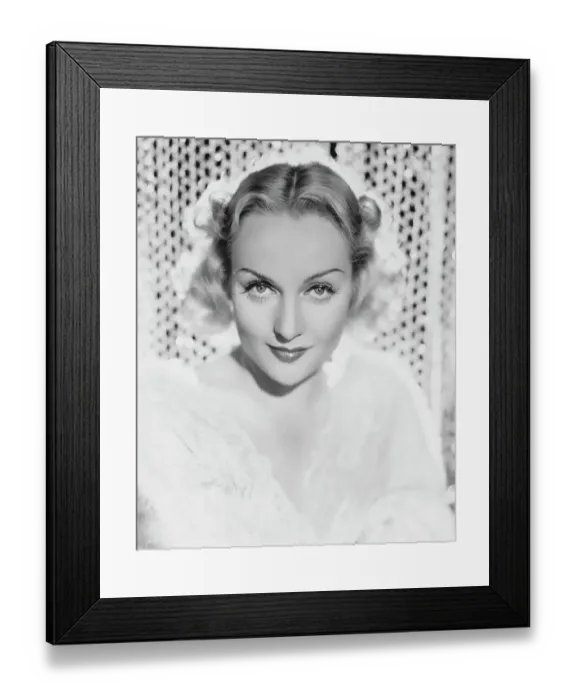 Framed Print : Actress Carole Lombard Framed Print : Actress Carole Lombard