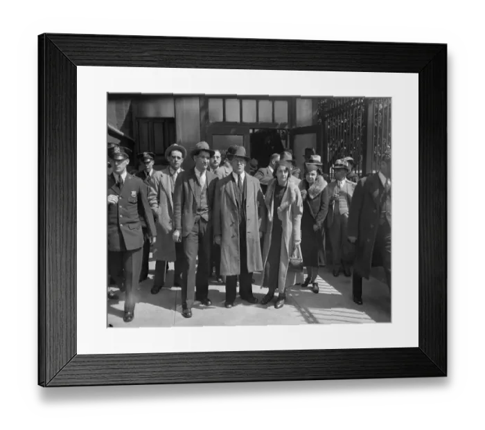 Framed Print : Gross Set Free; Five Deaths in His Family Still Mystery Framed Print : Gross Set Free; Five Deaths in His Family Still Mystery