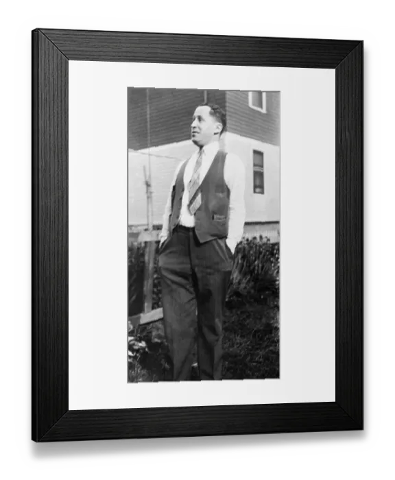 Framed Print : Question Man in Death of Five in His Family