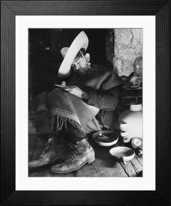 Framed Print : Vendor Napping in Los Angeles Framed Print : Vendor Napping in Los Angeles
