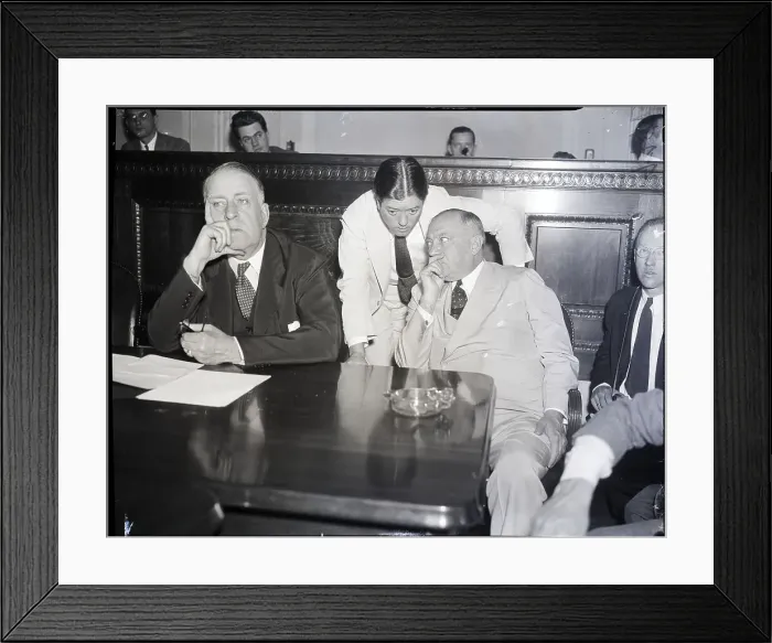 Framed Print : David Walsh at Senate Hearing