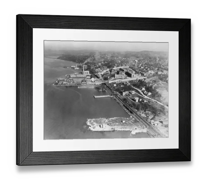 Framed Print : Sing Sing Prison Along Hudson Framed Print : Sing Sing Prison Along Hudson