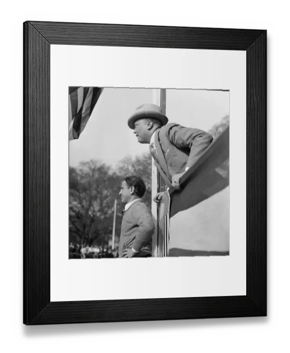 Framed Print : J. Edgar Hoover Watching Baseball Game Framed Print : J. Edgar Hoover Watching Baseball Game
