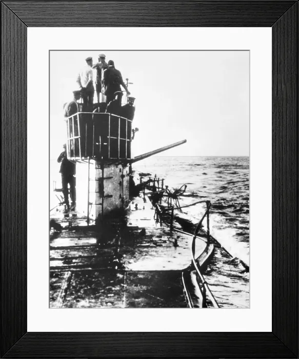 Framed Print : German U Boat Framed Print : German U Boat